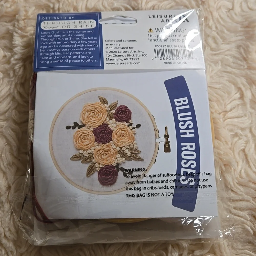 Cream and Purple Faux Florals Accent Kit